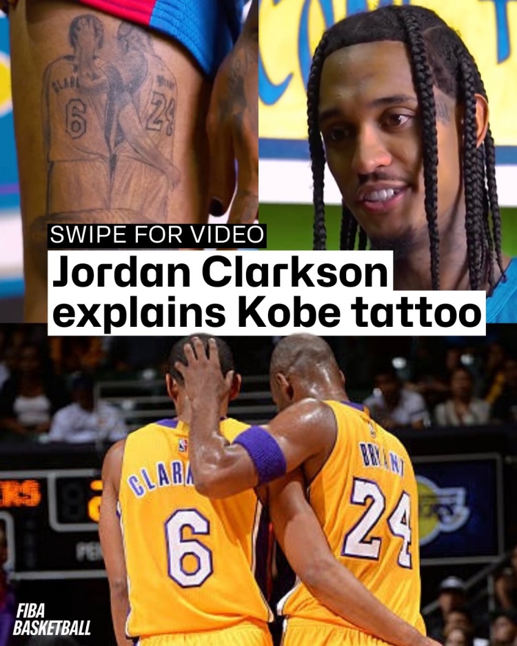 克拉克森谈科比纹身：他绝对是我心目中的GOAT 他教会了我许多